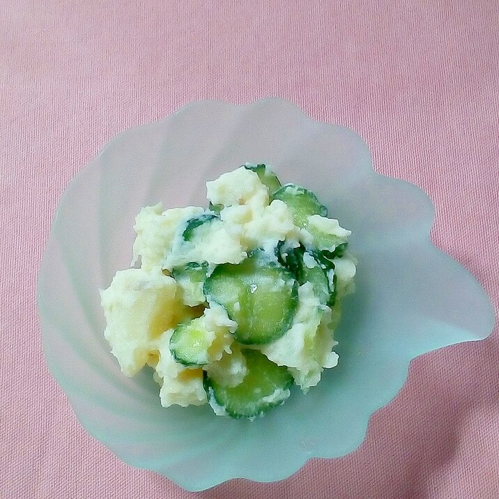 キャンプに~簡単基本のポテサラ